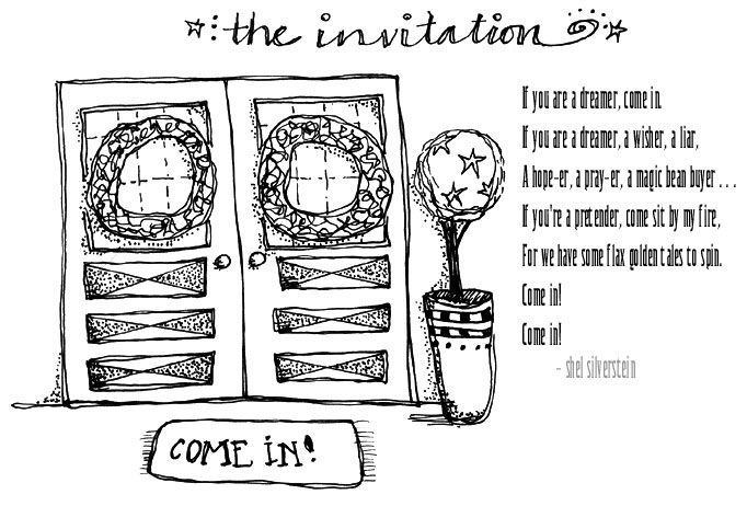 if you are a dreamer come in - shel silverstein